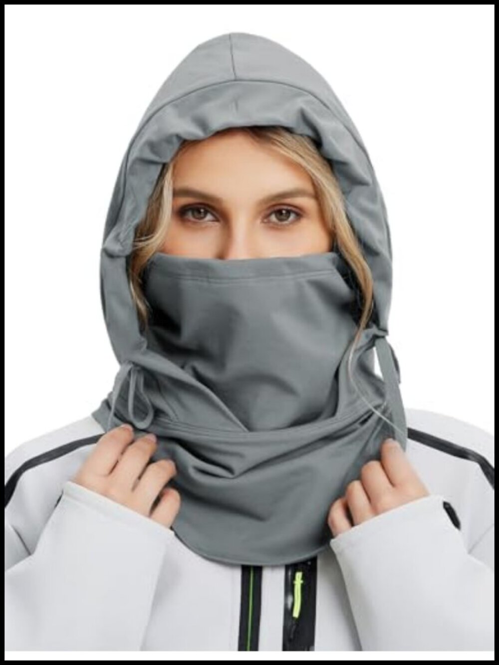 Water Resistant Balaclava Ski Mask Windproof Neck Gaiter Winter Face Cover